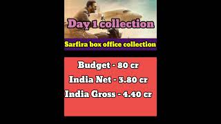 Sarfira box office collection  Sarfira Day 1 collection  Akshay kumar [upl. by Yaned]