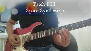 SYNTHESIZER SOUND PATCHES  Line 6 Firehawk FX  Examples by Joey S  Test tone sound [upl. by Gerrit]