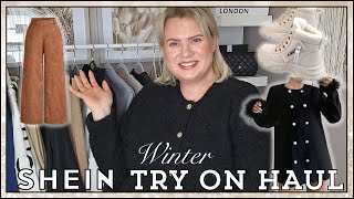 HUGE SHEIN TRY ON HAUL SIZE 1416 NOVEMBER 2024 Winter Haul  Clare Walch [upl. by Alessandro]