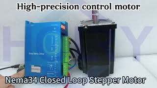 Nema 34 Closed Loop Stepper Motor [upl. by Ah]