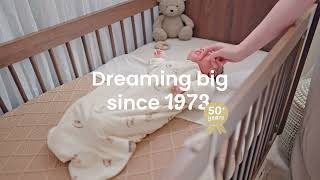 Dreaming big since 1973  Sleeping bags Jollein [upl. by Fillian910]