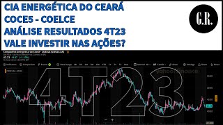 Cia Energética Ceará COELCE  Vale Investir Nas Ações COCE5 Resultados 4T23 Análise Fundamentalista [upl. by Eniamor]