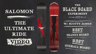 The Best Overall Board of 2018 Reviewed  The Salomon Ultimate Ride With Scotty James [upl. by Kenweigh]