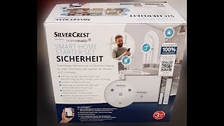 Teil 1 SilverCrest homematic ip smart home starter set IP Alarmanlage Tür und Fenstersicherung [upl. by Anul849]