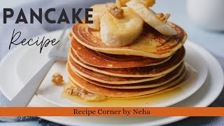 Fluffy Pancake Recipe Easy Homemade Pancakes Pancakes with Simple Ingredients Quick Deliciousl [upl. by Aronal925]