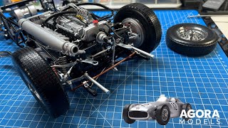 Build the 18 Scale Stirling Moss 1955 Mercedes W196R  Pack 7  Stages 4047 [upl. by Riatsala734]