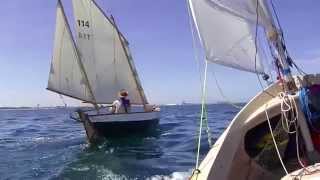 Ness Yawl and Pathfinder sail from Woodman Point [upl. by Siduhey]