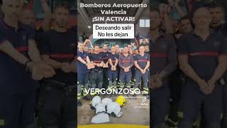 Bomberos Valencia deseando salir a ayudar bomberosvalencia dana españa valencia [upl. by Maier]