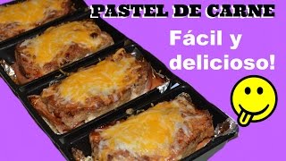 RECETA Pastel De Carne Molida  Preguntas amp Consejos [upl. by Millburn964]