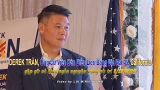 DEREK TRẦN ỨCV Dân Biểu Liên Bang Địa Hạt 45 California gặp gỡ và lắng nghe nguyện vọng cử tri [upl. by Nelg]