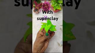 Easy superclay art  miniature with viral superclay shorts ytshort explore trending viral art [upl. by Ahsuas]