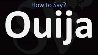 How to Pronounce Ouija Board CORRECTLY [upl. by Nylirahs]