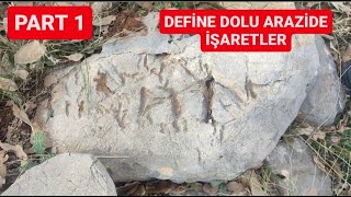 DEFİNE DOLU ARAZİDE İŞARETLER part 1 [upl. by Cloutman506]