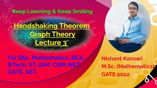 L3 Handshaking Theorem Graph Theory [upl. by Ordnassela]