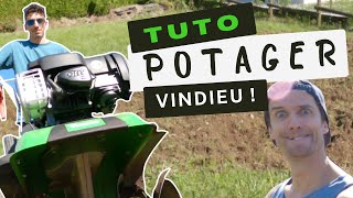 Comment préparer un nouveau potager TUTO humour [upl. by Ecnerat447]