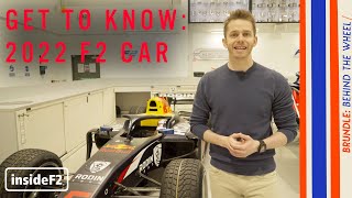 An F2 car explained in 2 minutes by F2 Commentator Alex Brundle  BRUNDLE behind the wheel [upl. by Gorton]