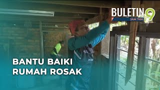 Sukarelawan Bantu Baiki Rumah Rosak Secara Percuma [upl. by Erinn]