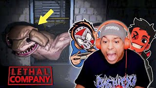 CRAZIEST GAME THIS YEAR LETHAL COMPANY W CaRtOoNz H2ODelirious [upl. by Asquith809]