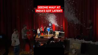 Seedhe Mau at India’s Got Latent in Delhi samayraina indiasgotlatent seedhemaut [upl. by Javed330]