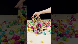 Oddly Satisfying Reverse Video 😍⭐💎 Colorful Beads ASMR Video [upl. by Kcerred]