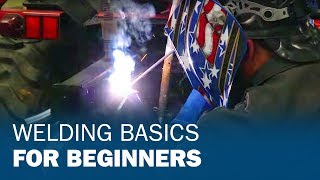 Welding Basics for Beginners [upl. by Moraj]