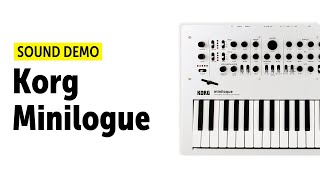 Korg Minilogue Sound Demo no talking  Ambient and Techno Patches [upl. by Denton301]