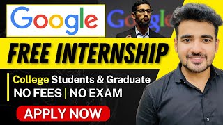 Google is Hiring Interns Google Free Internship 2024  Machine Learning Internship for Students [upl. by Kelby]