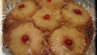 Receta Pastel De Piña Volteado Casero  Silvana Cocina [upl. by Eilram]