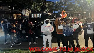 Welcome To MBlock Bando Gang South Side Englewood Chicago Hood Vlogs [upl. by Ausoj]