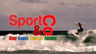 Sport amp Co  Championnat Surf Assinie Côte dIvoire [upl. by Aicsila250]