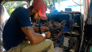 Peterbilt Could Have Burned 359 Wiring Part 1 [upl. by Atoked]