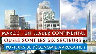 MAROC quels sont les 6 secteurs porteurs positionnant le pays en leader continental [upl. by Koppel350]