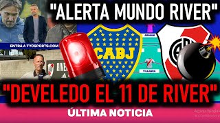 🚨💣¡IMPACTO PAIS MENOS ALGUNOS quotSE FILTRA EL 11 DE RIVER VS BOCAquot ¡PERIODISTAS ASEGURAN TENERLO [upl. by Aiyram410]