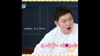 Two childish guys fighting over gift short Btob funny moment [upl. by Naenej]