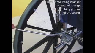 SM2 2 Wheelchair Anti Rollback Device [upl. by Eirellam]