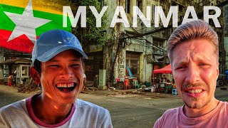 I Tried Myanmars Dirtiest Delicacy 🇲🇲 [upl. by Anyel842]