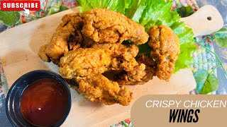 ULTIMATE CRISPY CHICKEN WINGS RECIPE  EASY amp DELICIOUS [upl. by Lenahc943]