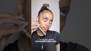 23 WEEK GRANDE COSMETICS LASH UPDATE lashserum [upl. by Gillman]