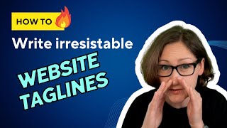 The Ultimate Guide to Writing an Irresistible Website Tagline [upl. by Atnwahs839]