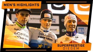 2017 Superprestige Diegem Mens Highlights [upl. by Lazare896]