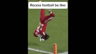 Recess football 😂 foorball edit shorts fyp [upl. by Oraneg35]