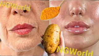 The antiaging power of Turmeric and Potatoes The secret to looking 10 years yonger Collagen [upl. by Abra]