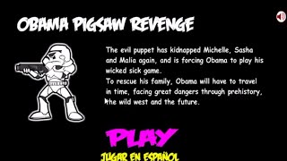 Obama Pigsaw Revenge  InkaGames  Walkthrough [upl. by Morita]