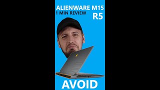 ALIENWARE M15 R5 RYZEN  1 MIN REVIEW shorts [upl. by Yde]