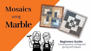 Beginner Mosaic Marble and Stone Art Tutorial [upl. by Heimlich771]