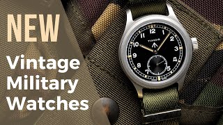 Vintage Military Watches Reborn PART 1 – Reissues of Divers Field Watches amp Pilot Watches [upl. by Lexine]