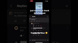 Thanks GOATx9x futbalgoat 🫡❤️ subscribe thanks love [upl. by Elime]