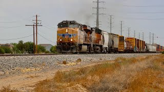 Railfanning UP Phoenix Gila Lordsburg Sub 3 of 3 [upl. by Anihsat]