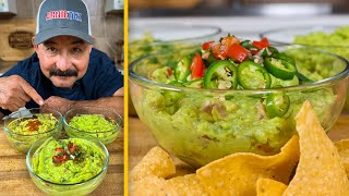 The 3 Guacamole Recipes Used in Mexican Restaurants Traditional amp Authentic [upl. by Binah]