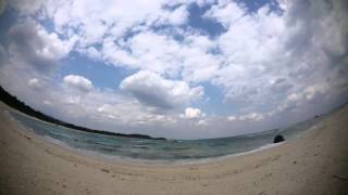 RICOH WGM2 TimeLapse mode at the beach [upl. by Pleione767]